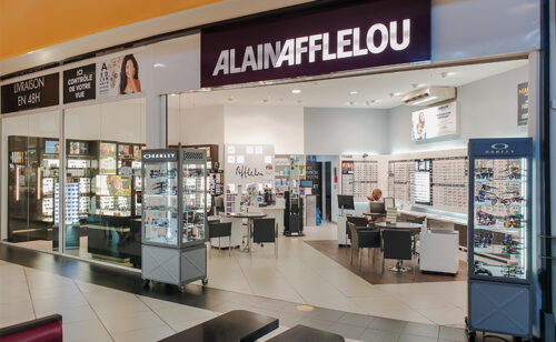 image de la façade du magasin Alain Afflelou Sainte-marie