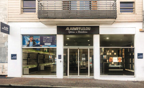 image de la façade du magasin Alain Afflelou Saint-denis